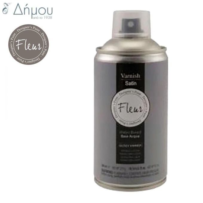 Βερνίκι Προστασίας Fleur Satine 300ml με Anti-UV σε Σπρέι