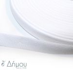 Κορδέλα δίμυτη λινή 7mm / 50mtrs