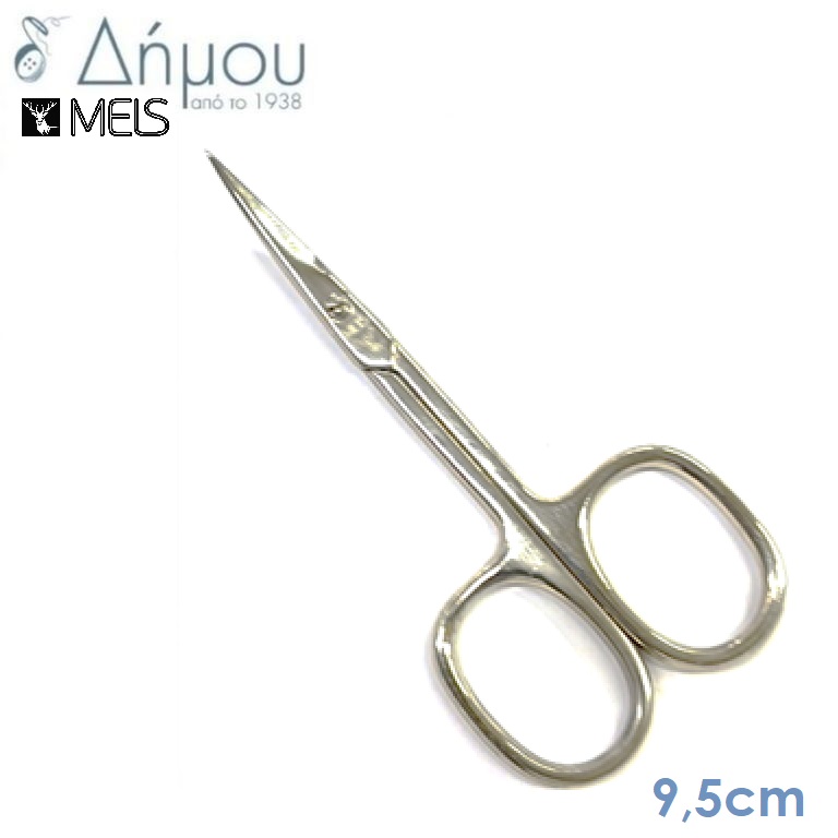 Ψαλίδι λοξό και μυτερό 9,5cm Mels