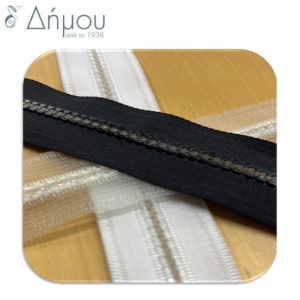 Φερμουάρ κορδέλα moulded κοκκάλινη riri Ν5 διάφανη / μέτρο (εξαντλήθηκε)