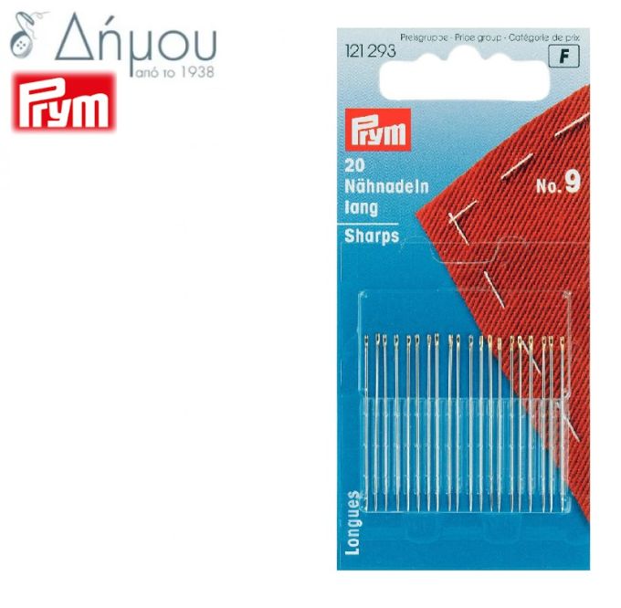 Βελόνες ραφής Ν.9 Sharps