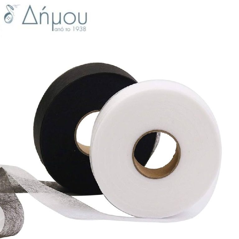Αράχνη βαμβακερή σε λευκό και μαύρο / 20mm