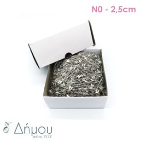 Παραμάνες Κίνας nickel Ν0 2.5cm (εξαντλήθηκε)