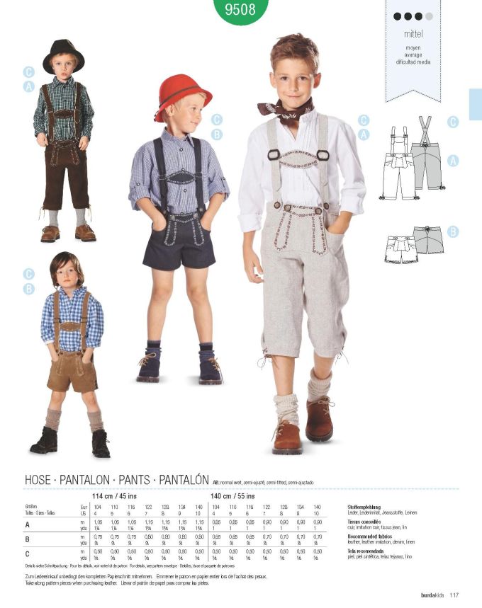 Πατρόν Burda Kids / 9508