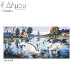 Καμβάς σταμπωτός 60 x 125 cm