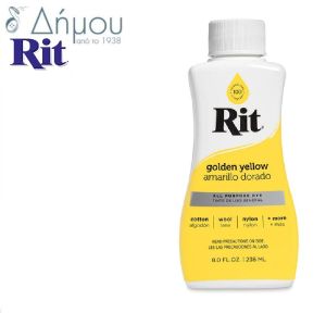 Βαφή ρούχων RIT υγρή για φυσικά ή μικτά υφάσματα μέχρι 35% συνθετικό