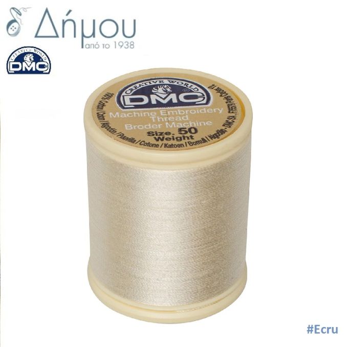 Κουβαρίστρα κεντήματος μηχανής DMC Ν50 - color Ecru