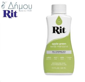 Βαφή ρούχων RIT υγρή για φυσικά ή μικτά υφάσματα μέχρι 35% συνθετικό