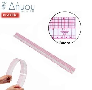 Χάρακας πλαστικός 60cm Kearing