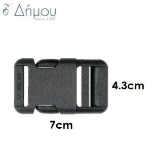 Τρίανα πλαστική τετράγωνη 30mm