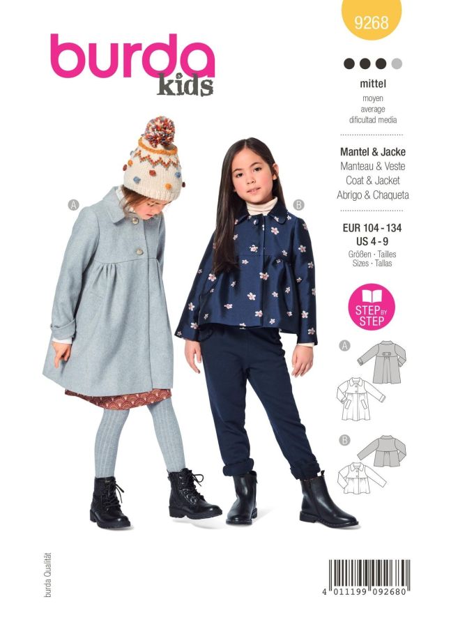 Πατρόν Burda kids / 9268