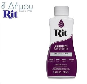 Βαφή ρούχων RIT υγρή για φυσικά ή μικτά υφάσματα μέχρι 35% συνθετικό