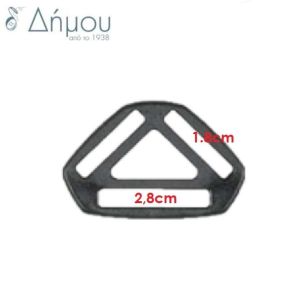 Τρίγωνο πλαστικό 18mm