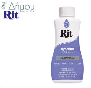 Βαφή ρούχων RIT υγρή για φυσικά ή μικτά υφάσματα μέχρι 35% συνθετικό